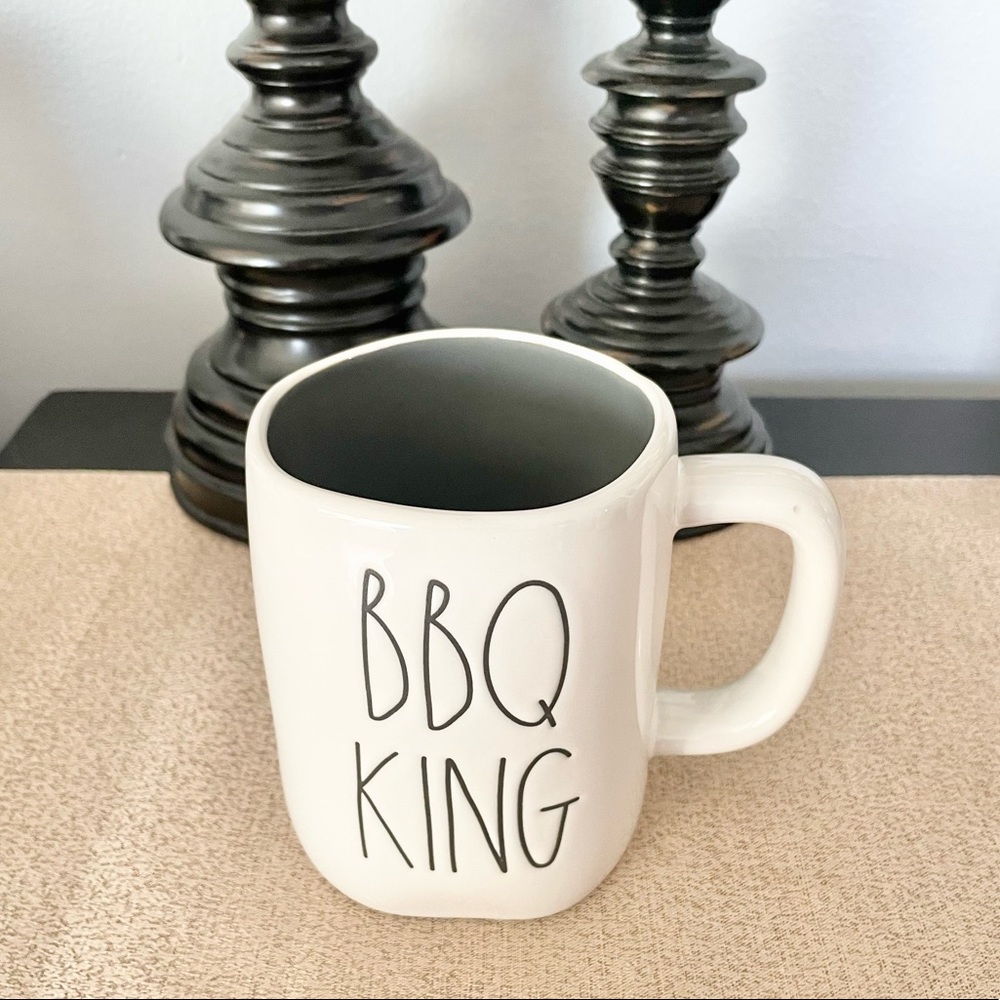🆕Rae Dunn BBQ KING Ceramic Mug